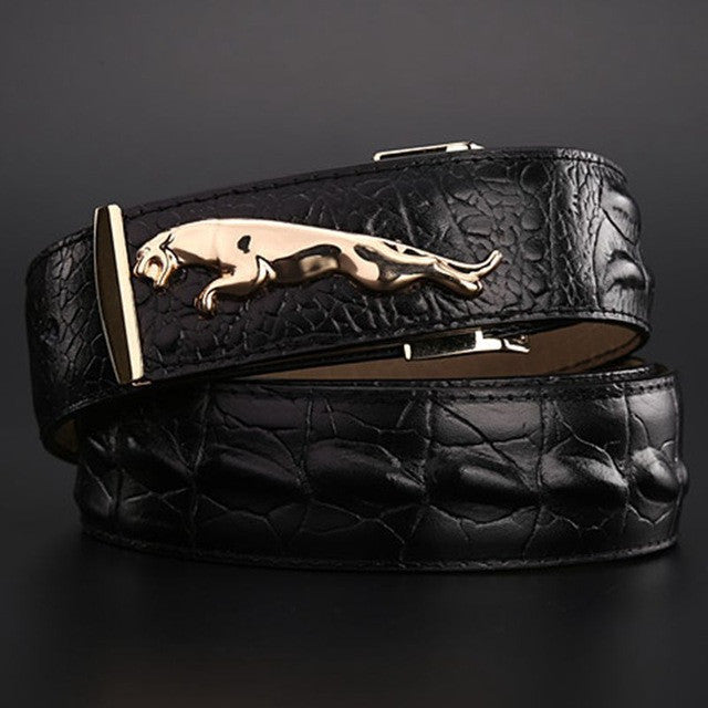 Jaguar 'Luxury Croc' Designer Belt