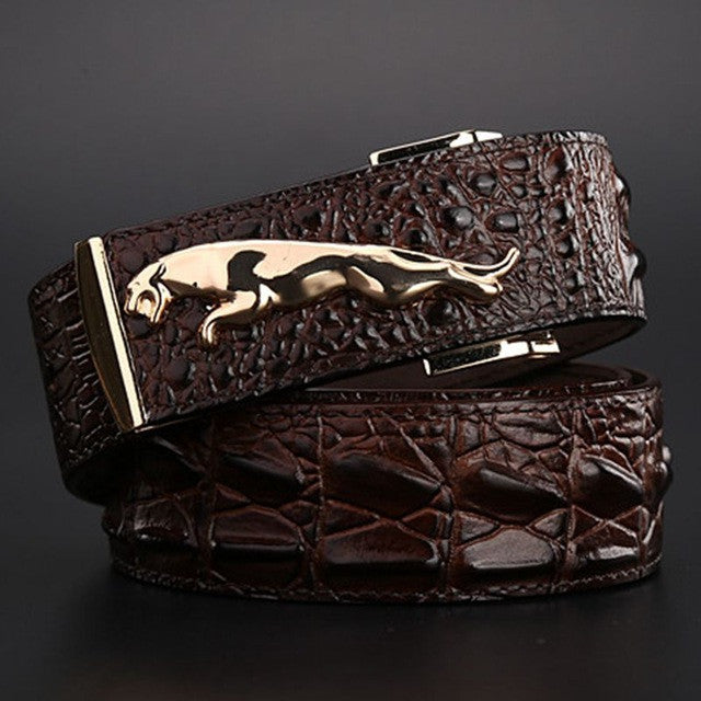 Jaguar 'Luxury Croc' Designer Belt
